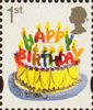 Business and Consumer Smilers 2010 1st Stamp (2010) Birthday Cake