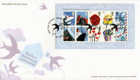 First Day Cover from Collect GB Stamps