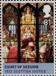 The House of Stewart 81p Stamp (2010) Court of Session - 1532 Scottish Justice