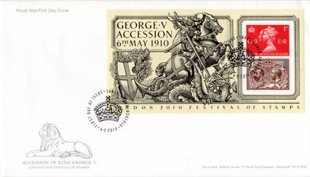 2010 Commemortaive First Day Cover from Collect GB Stamps