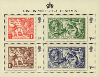 London 2010 Festival of Stamps - (2010) The Kings Stamps