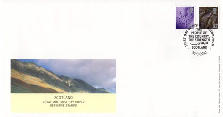 2010 Regional First Day Cover from Collect GB Stamps