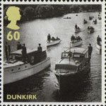Britain Alone 60p Stamp (2010) Dunkirk - Operation Little Ships