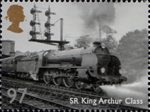Great British Railways 97p Stamp (2010) SR King Arthur Class