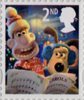 Christmas 2010 with Wallace and Gromit 2nd Stamp (2010) Wallace and Gromit carol singing