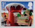 1st Large, Gromit posting Christmas cards from Christmas 2010 with Wallace and Gromit (2010)