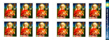 Booklet pane for Christmas 2011 (2011)