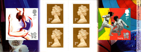 GB Booklets from Collect GB Stamps