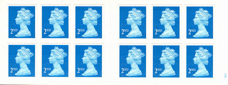 GB Booklets from Collect GB Stamps