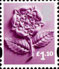 New Tariff - Regional Definitives £1.10 Stamp (2011) Rose