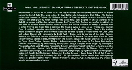 New Tariff - Regional Definitives (2011)