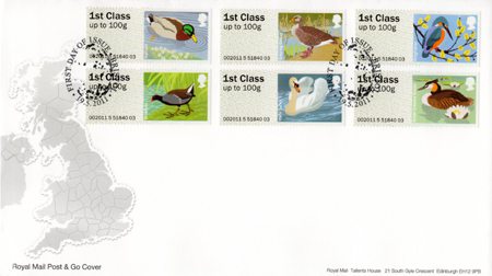 First Day Cover from Collect GB Stamps