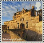 A to Z of Britain, Series 1 1st Stamp (2011) Edinburgh Castle