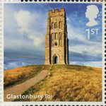 A to Z of Britain, Series 1 1st Stamp (2011) Glastonbury Tor