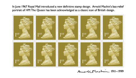 Arnold Machin Centenary Souvenir Sheet - (2011) Arnold Machin Centenary Souvenir Sheet