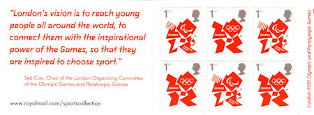 London 2012 Olympic and Paralympic Games Definitives 2012