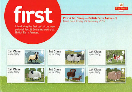 Post & Go - British Farm Animals I - Sheep (2012)