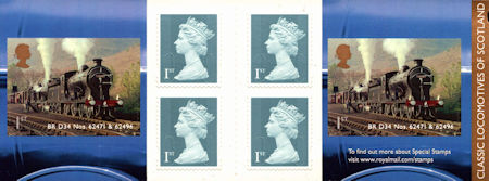 GB Booklets from Collect GB Stamps