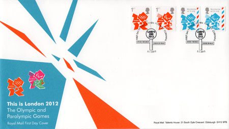 2012 Definitive First Day Cover from Collect GB Stamps