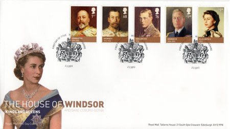 2012 Commemortaive First Day Cover from Collect GB Stamps