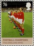 House of Windsor 76p Stamp (2012) Football Champions 1966