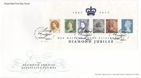 2012 Definitive First Day Cover from Collect GB Stamps