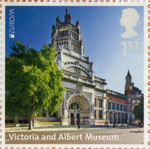 UK A-Z Part 2 1st Stamp (2012) Victoria and Albert Museum