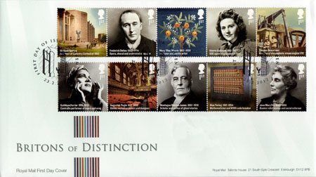 2012 Commemortaive First Day Cover from Collect GB Stamps