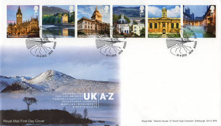 2012 Commemortaive First Day Cover from Collect GB Stamps