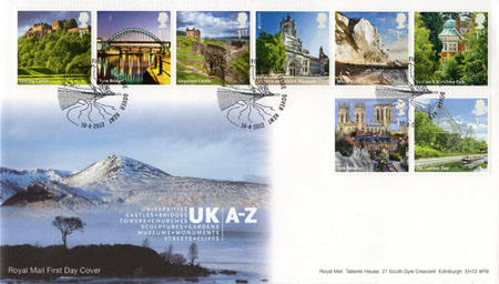 2012 Commemortaive First Day Cover from Collect GB Stamps