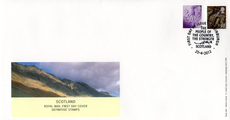 2012 Definitive First Day Cover from Collect GB Stamps