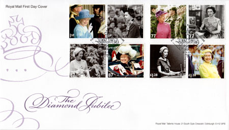 2012 Commemortaive First Day Cover from Collect GB Stamps