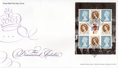 2012 Commemortaive First Day Cover from Collect GB Stamps