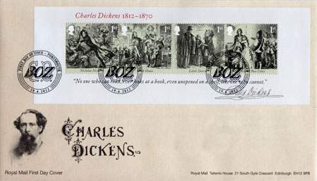 2012 Commemortaive First Day Cover from Collect GB Stamps