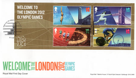 2012 Commemortaive First Day Cover from Collect GB Stamps