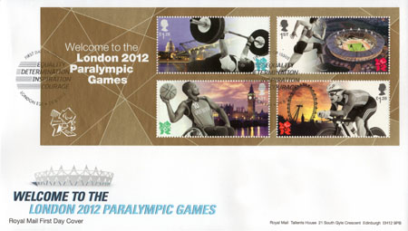 2012 Commemortaive First Day Cover from Collect GB Stamps