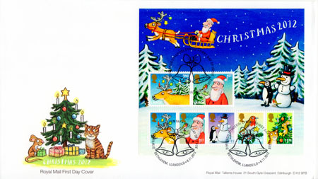 2012 Commemortaive First Day Cover from Collect GB Stamps