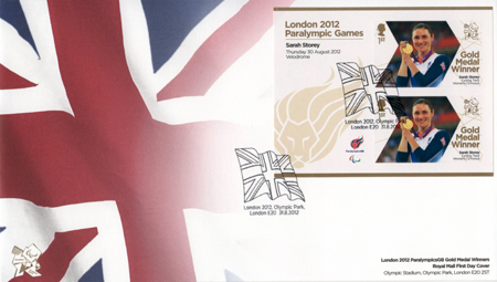 2012 Commemortaive First Day Cover from Collect GB Stamps