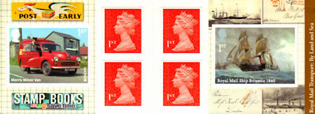 GB Booklets from Collect GB Stamps