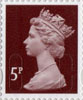 Definitives - Revised Colours 5p Stamp (2013) 5p Iridescent 