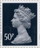 Definitives - Revised Colours 50p Stamp (2013) 50p Iridescent 