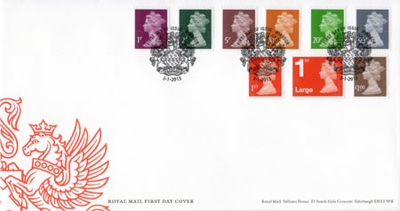 First Day Cover from Collect GB Stamps