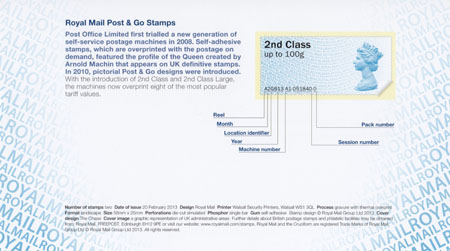 Reverse for Post & Go - 2nd Class & 2nd Class Large
