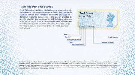 Post & Go - 2nd Class & 2nd Class Large 2013