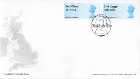 First Day Cover from Collect GB Stamps