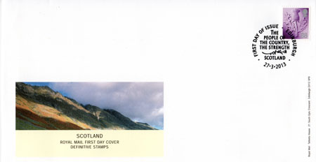 2013 Definitive First Day Cover from Collect GB Stamps