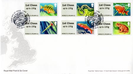 First Day Cover from Collect GB Stamps