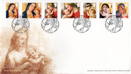 2013 Commemortaive First Day Cover from Collect GB Stamps