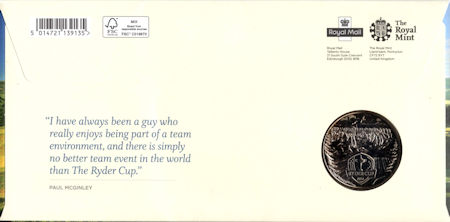 Reverse for The 2014 Ryder Cup - Gleneagles, Scotland