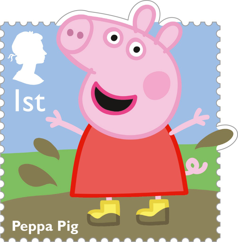 2014 Classic Childrens TV mint postage stamps 12 x 1st Class Royal Mail self-adhesive stamps